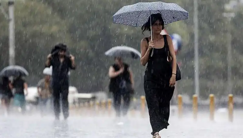 İstanbul ve Ankara'yı Etkileyecek Sağanak Yağış Uyarısı Geldi!