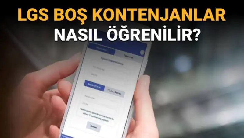 LGS Boş Kontenjanları ve Taban Puanları: Öğrenmenin Yolları