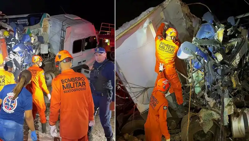 Brezilya'da Feci Otobüs Kazası: 11 Kişi Hayatını Kaybetti, 45 Yaralı