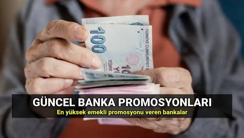 2025 Yılında Emekli Promosyonu: Hangi Bankalar En Yüksek Tutarı Sunuyor?