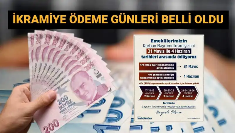 Bayram İkramiyeleri İçin Tarih Belli Oldu: 4 Bin TL Nisan'da Hesaplarda!