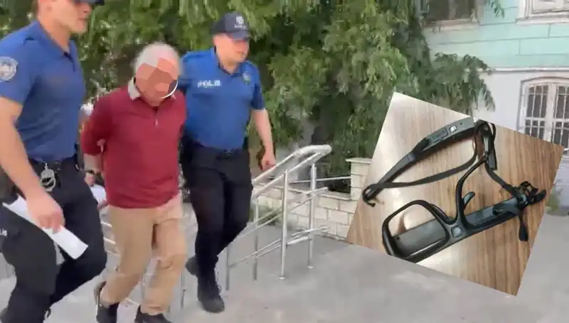 Kadınları Gizlice Kaydeden Adam Kameralı Gözlükle Yakalandı!
