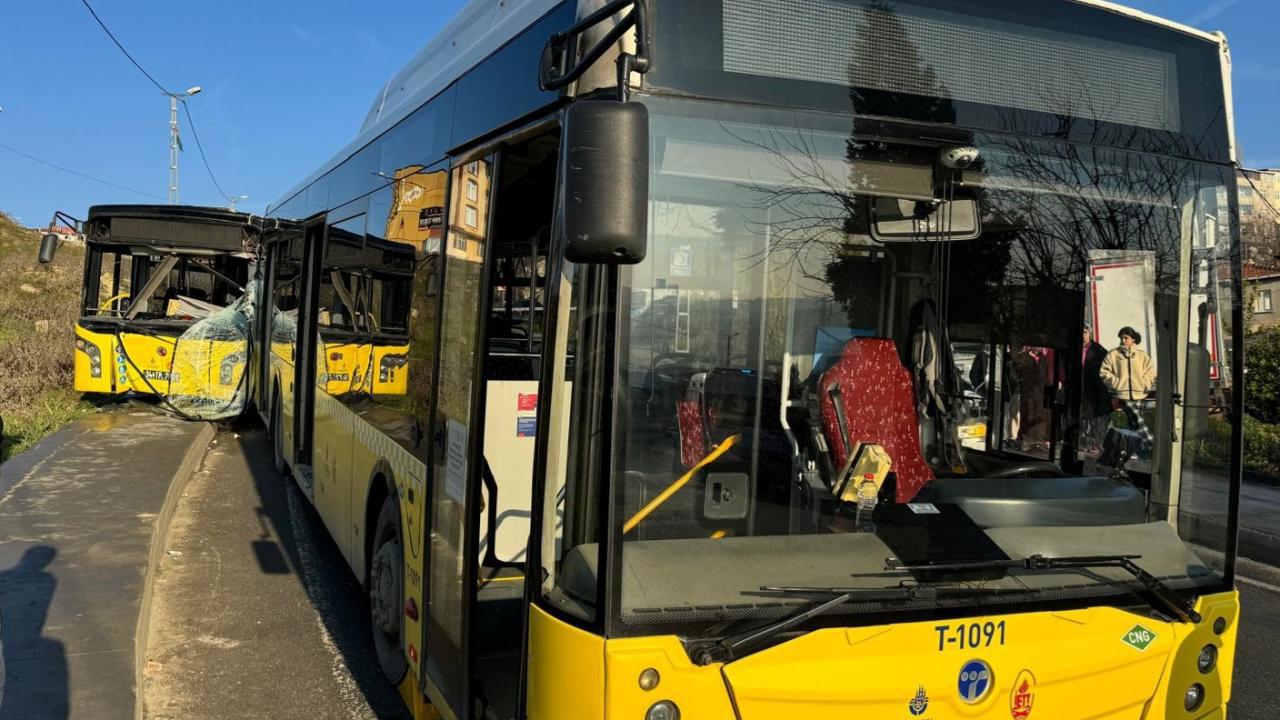 İstanbul'da 5 Şehir İçi Otobüsü Kaza Yaptı