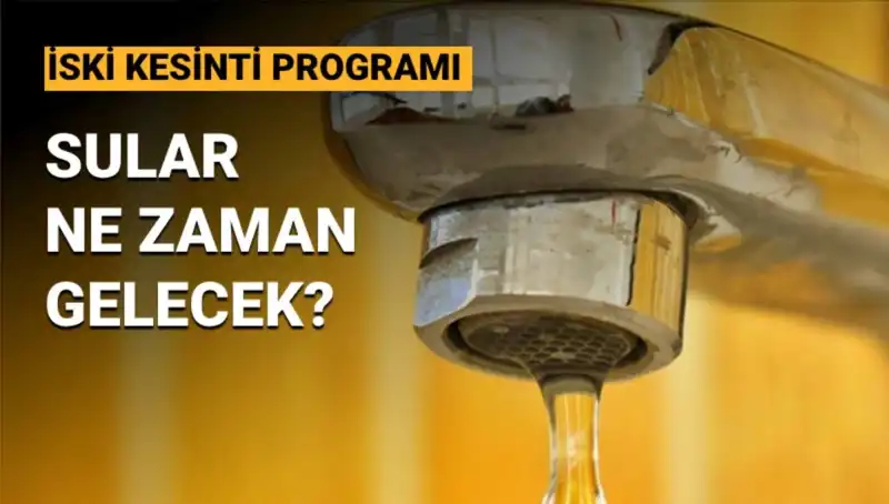 Üsküdar ve Ümraniye'de Su Kesintisi: 14 Mayıs Programı Açıklandı
