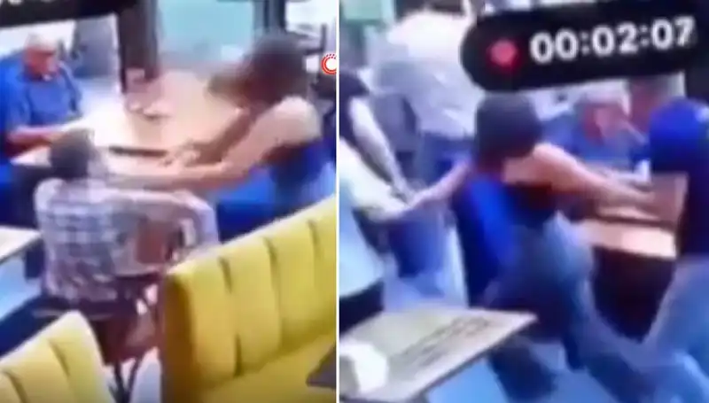 Garsona Tokat Atan Müşteri, Dayakla Karşılaştı: İşler İyice Çığırından Çıktı