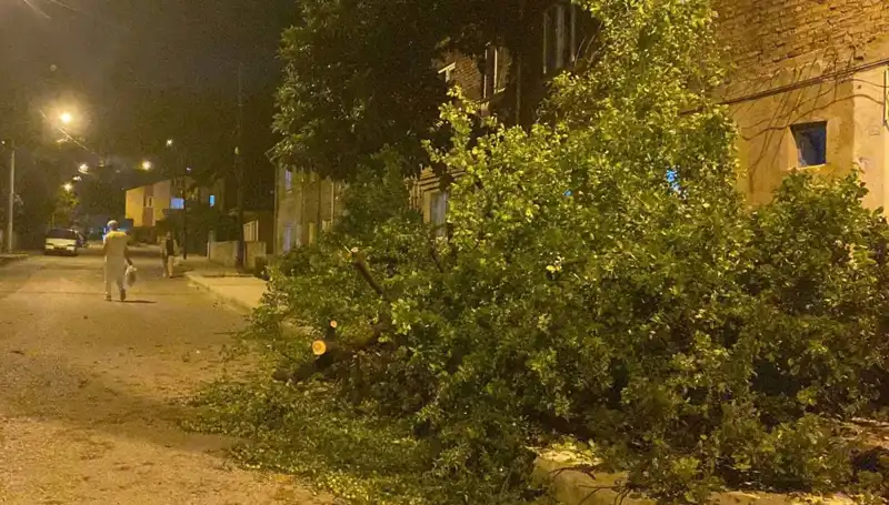 Karabük'te Fırtına: Doğa Felaketi Şehirde Uçuruma Neden Oldu