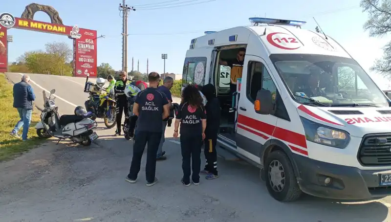 Edirne'de Motosiklet Kazası: Feci Olay Ayrıntılarıyla Ortaya Çıktı