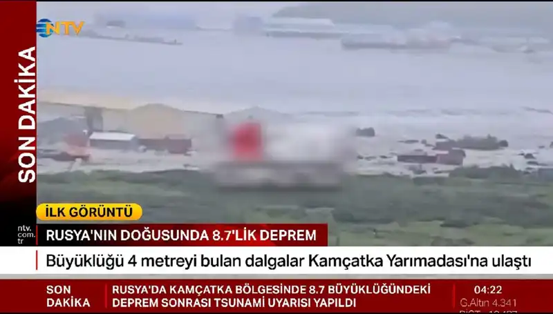 Kamçatka Kıyılarında Tsunami Dalgalanması: İlk Belirtiler Ne Anlama Geliyor?
