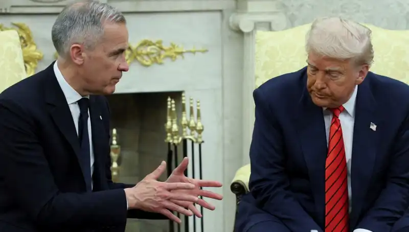 Trump, Beyaz Saray'daki İkinci Tartışmada Kanada'yı İleri Hedef Aldı
