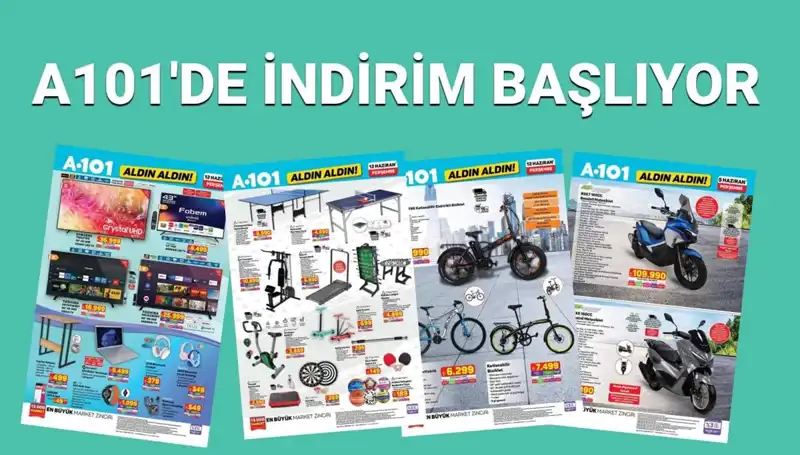 A101’de 12 Haziran Aktüel Kataloğu: Spor, Oyun ve Teknolojide Fırsatlar!