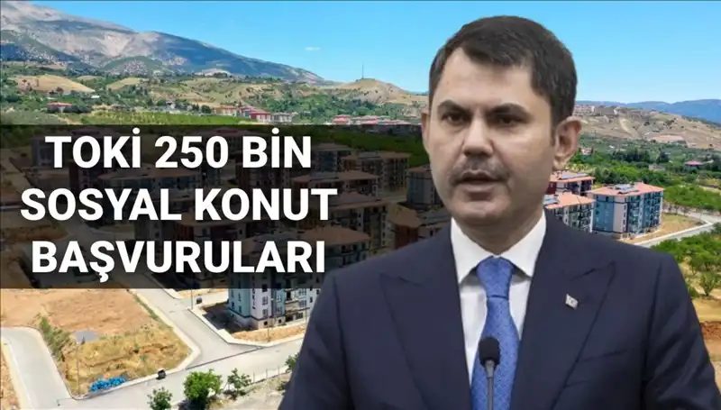 2025'te TOKİ 250 Bin Sosyal Konut Başvuruları İçin Heyecanlı Bekleyiş